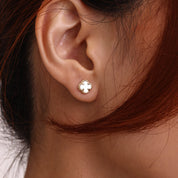 Mini Clover Studs - Karen's Fine Jewellery