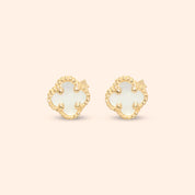 Mini Clover Studs - Karen's Fine Jewellery