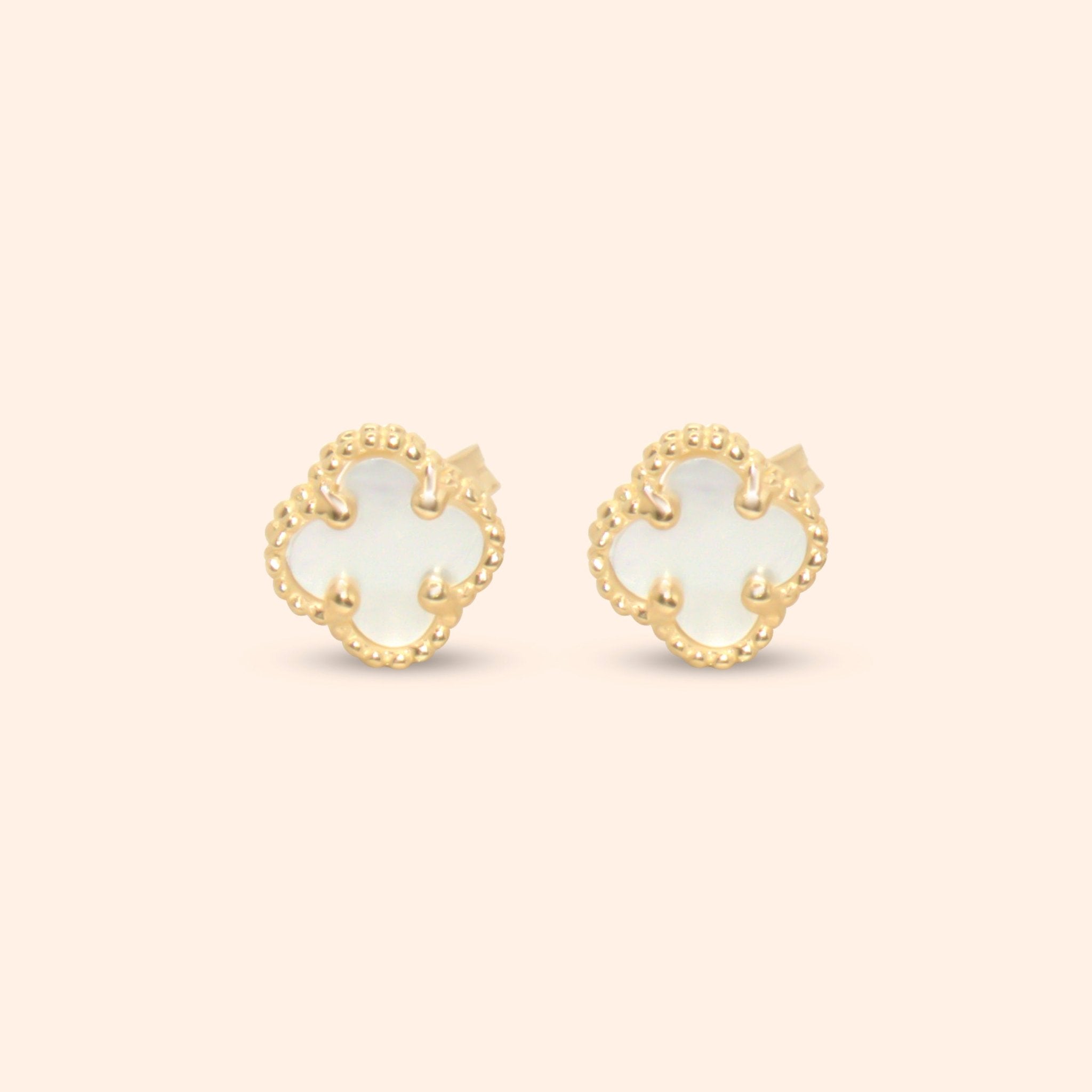 Mini Clover Studs - Karen's Fine Jewellery