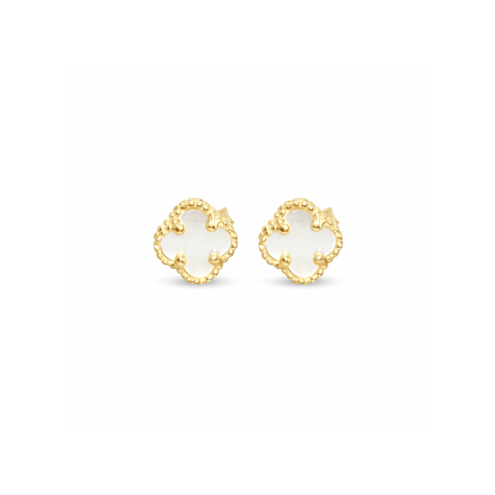 Mini Clover Studs - Karen's Fine Jewellery