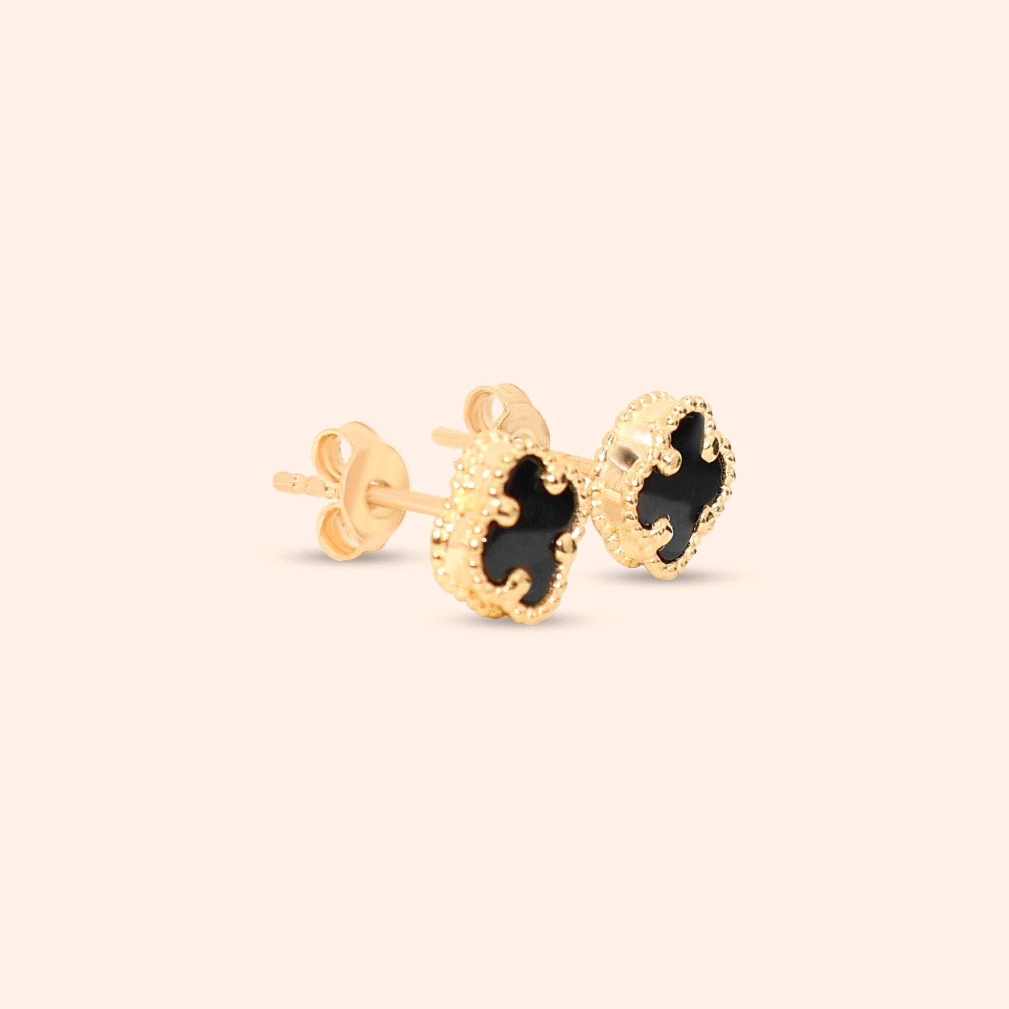 Mini Clover Studs - Karen's Fine Jewellery