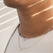 Mother of Pearl Mini Clover Necklace - Karen's Fine Jewellery