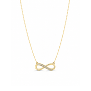 Natural Diamond Infinity Necklace - Karen's Fine Jewellery