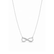 Natural Diamond Infinity Necklace - Karen's Fine Jewellery