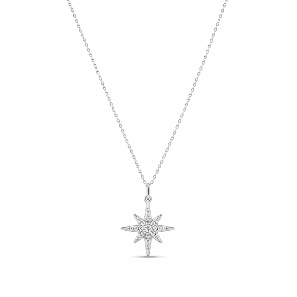 Natural Diamond North Star Necklace - Karen's Fine Jewellery