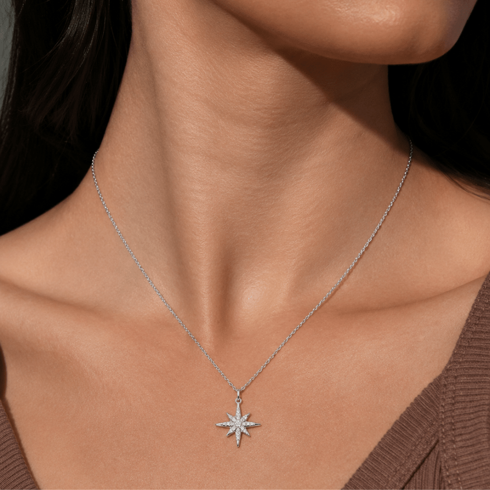 Natural Diamond North Star Necklace - Karen's Fine Jewellery