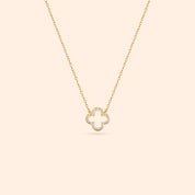 Open Clover Necklace - Karen's Fine Jewellery