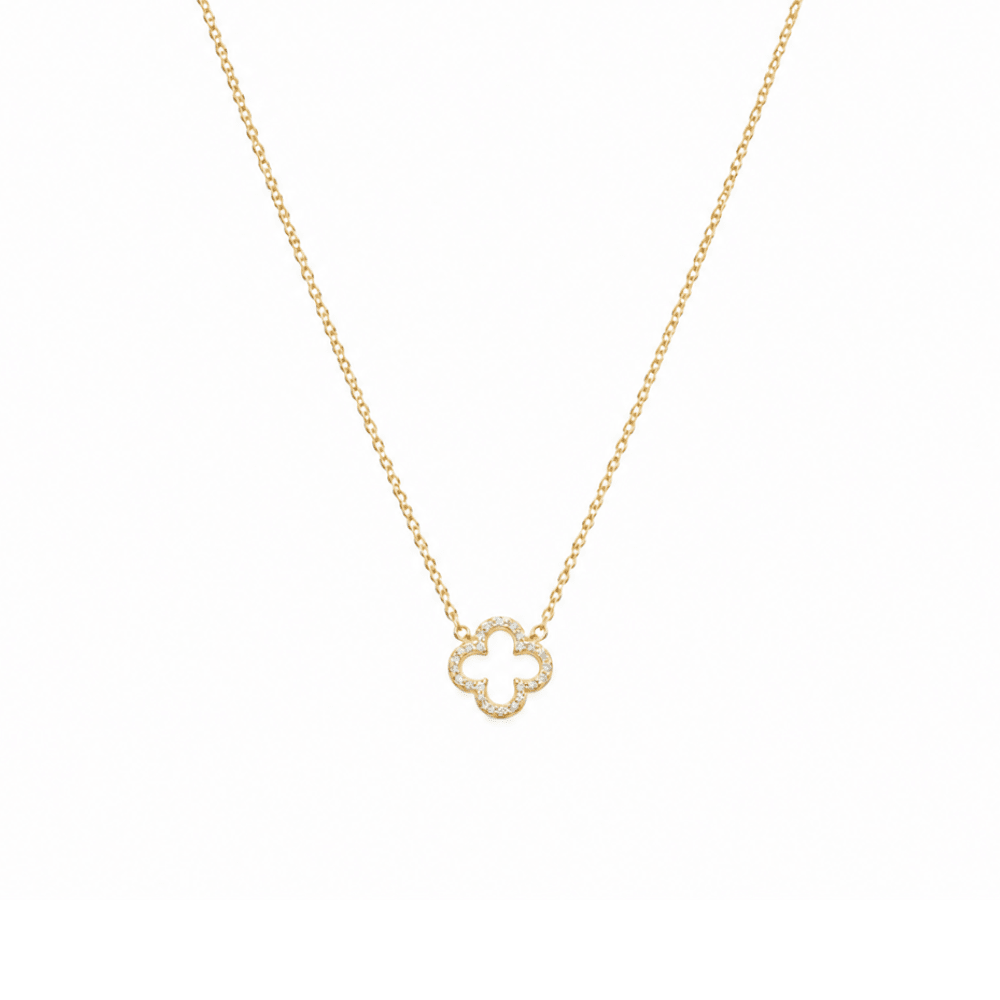 Open Clover Necklace - Karen's Fine Jewellery