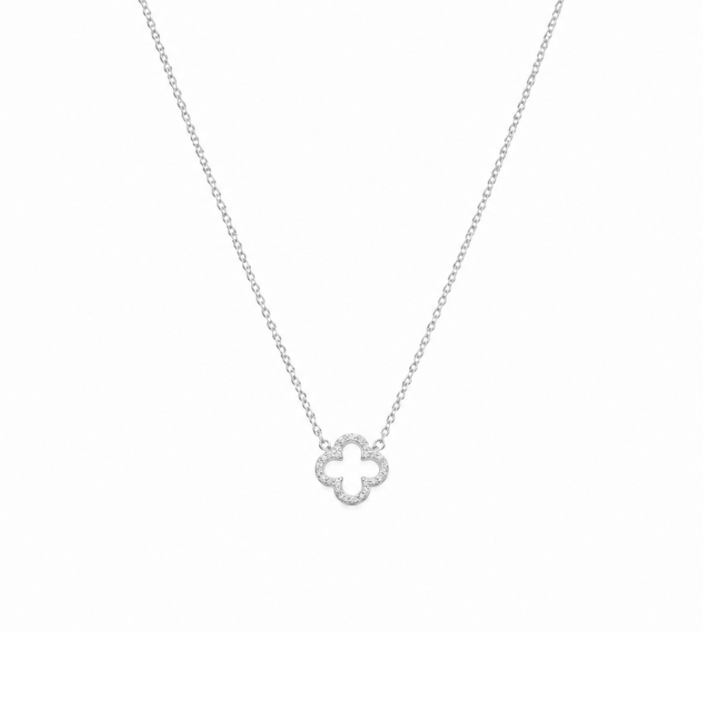 Open Clover Necklace - Karen's Fine Jewellery