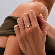 Oval Cubic Zirconia Wrap Ring - Karen's Fine Jewellery