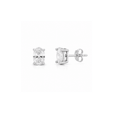 Oval Cut Lab Diamond Studs