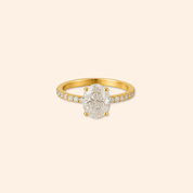 Oval Lab Diamond Ring - Karen's Fine Jewellery