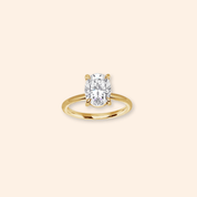 Oval Solitaire Lab Diamond Ring - Karen's Fine Jewellery