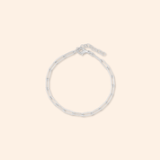 Paperclip Bracelet - Karen's Fine Jewellery