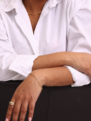 Paperclip Bracelet - Karen's Fine Jewellery