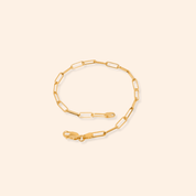 Paperclip Bracelet - Karen's Fine Jewellery