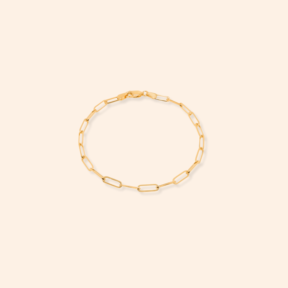 Paperclip Bracelet - Karen&#39;s Fine Jewellery