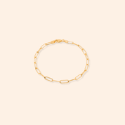 Paperclip Bracelet - Karen's Fine Jewellery