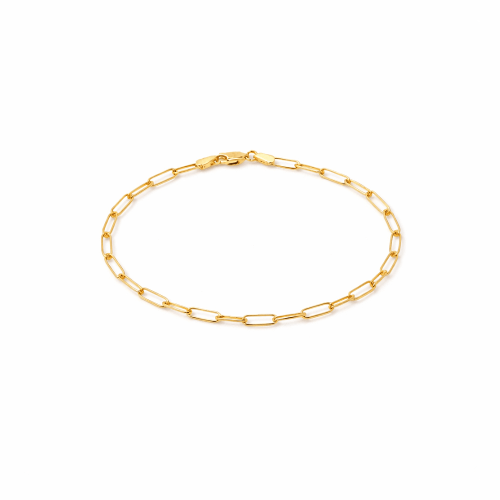 Paperclip Bracelet - Karen's Fine Jewellery