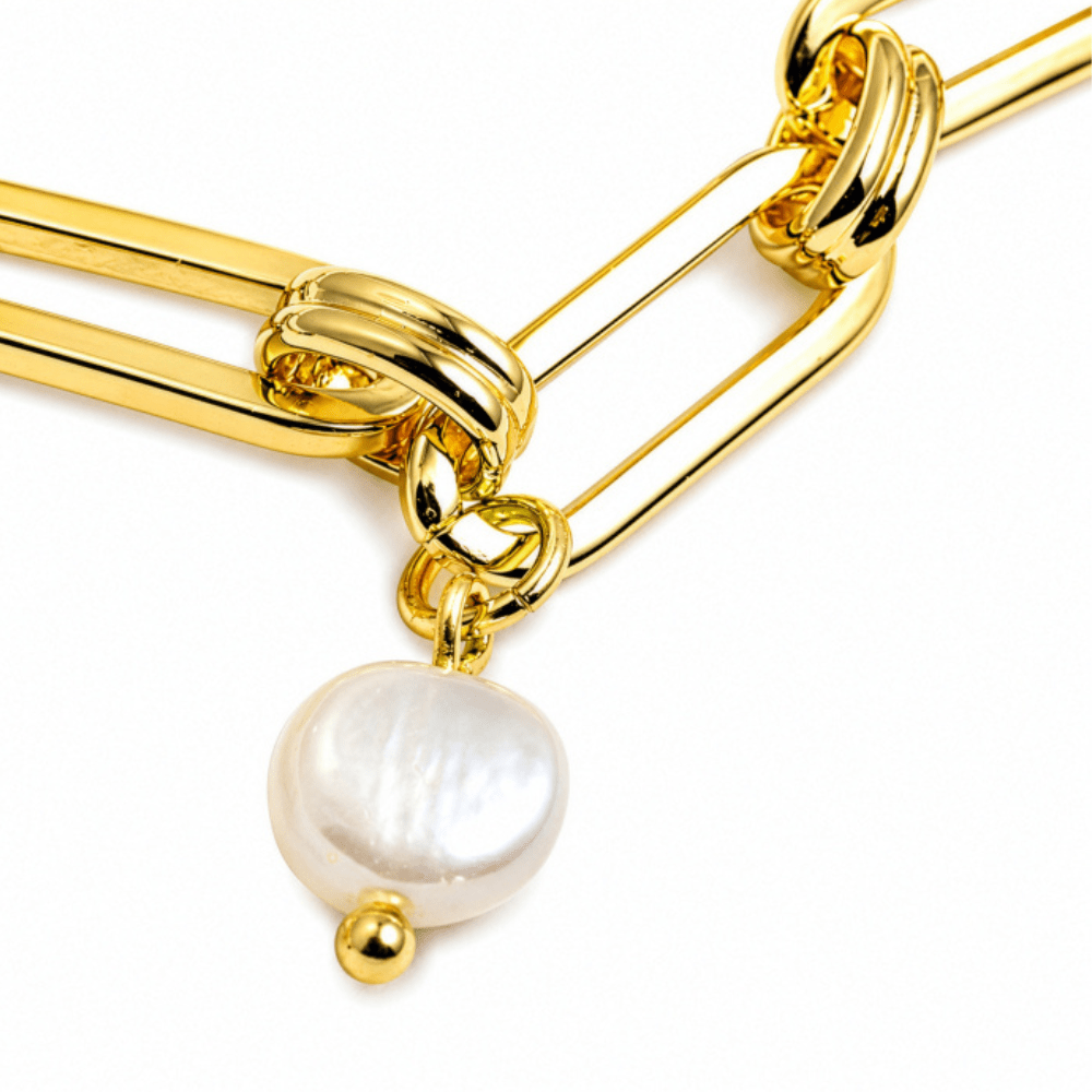 Paperclip Charm Bracelet - Karen's Fine Jewellery