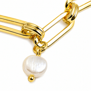 Paperclip Charm Bracelet - Karen's Fine Jewellery