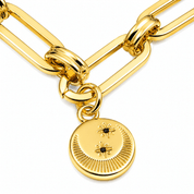 Paperclip Charm Bracelet - Karen's Fine Jewellery