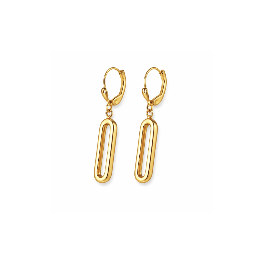 Paperclip Earring - Karen's Fine Jewellery