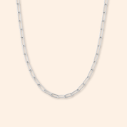 Paperclip Necklace - Karen's Fine Jewellery