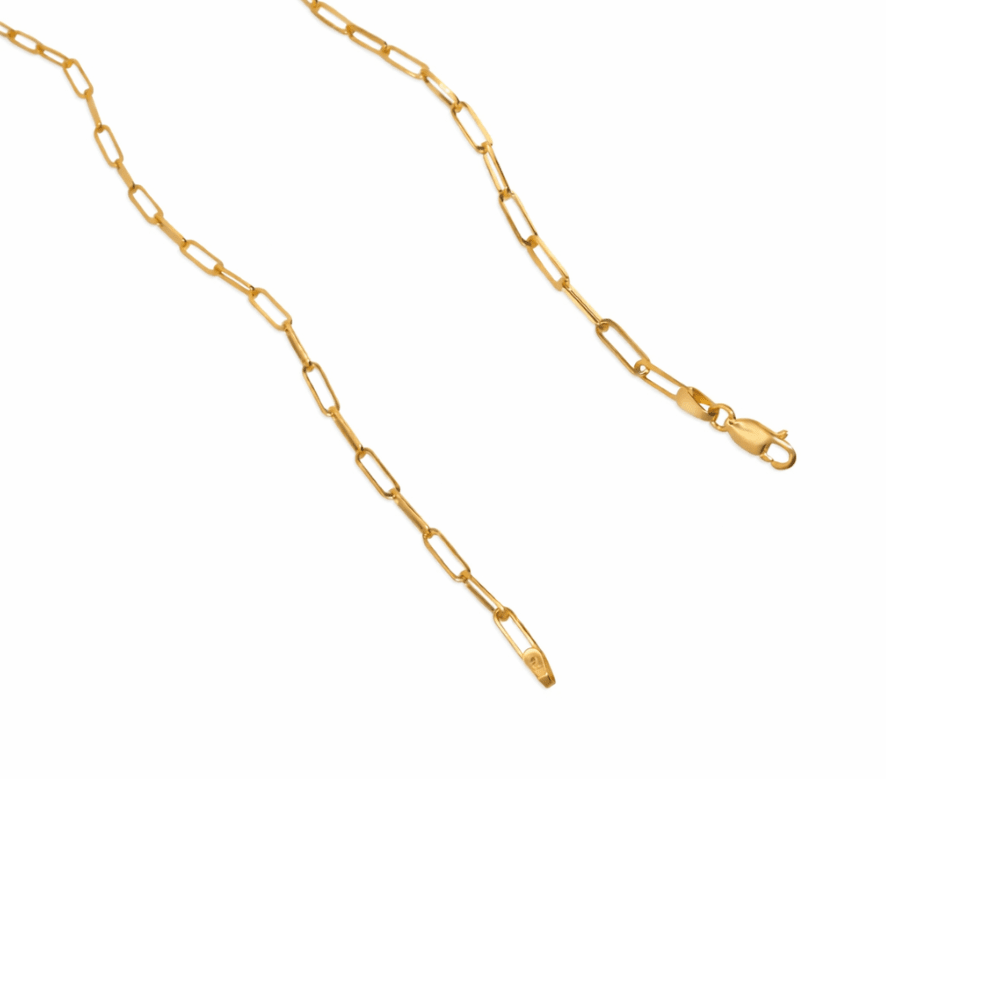 Paperclip Necklace - Karen's Fine Jewellery