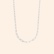 Paperclip Necklace - Karen's Fine Jewellery