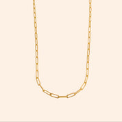 Paperclip Necklace - Karen's Fine Jewellery