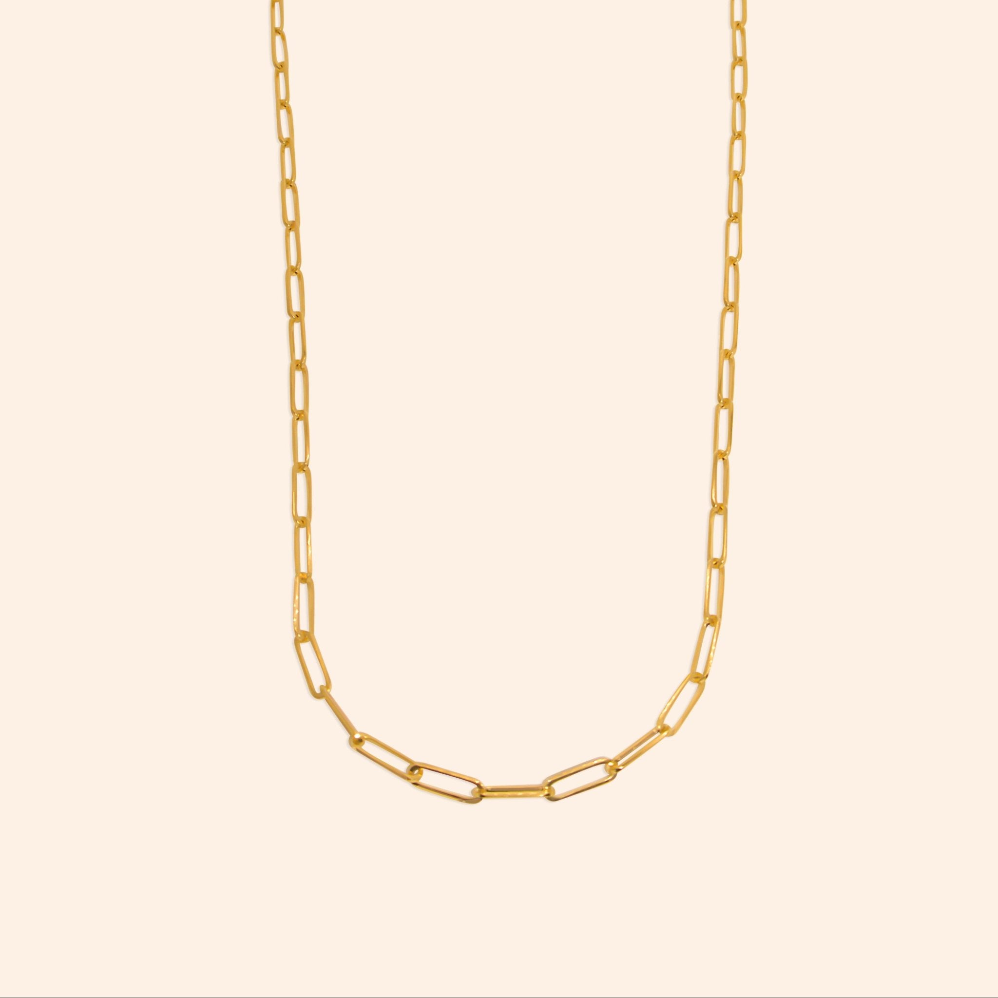 Paperclip Necklace - Karen&#39;s Fine Jewellery