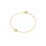 Pavé Heart Bracelet