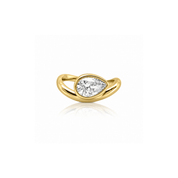 Pear Bezel Ring - Karen's Fine Jewellery