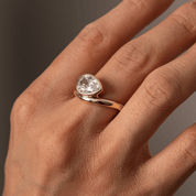 Pear Bezel Ring - Karen's Fine Jewellery
