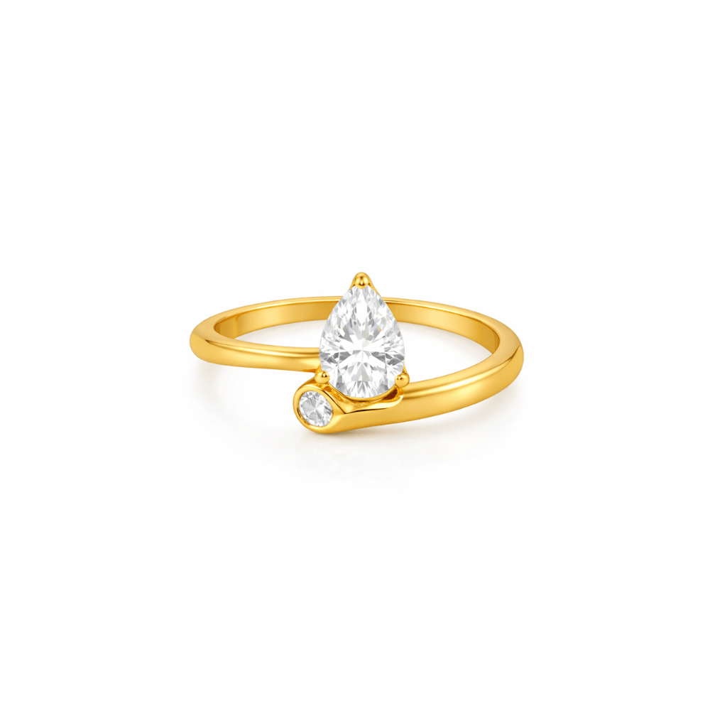 Pear Drop Ring - Karen's Fine Jewellery