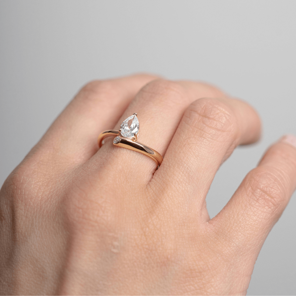 Pear Drop Ring - Karen's Fine Jewellery
