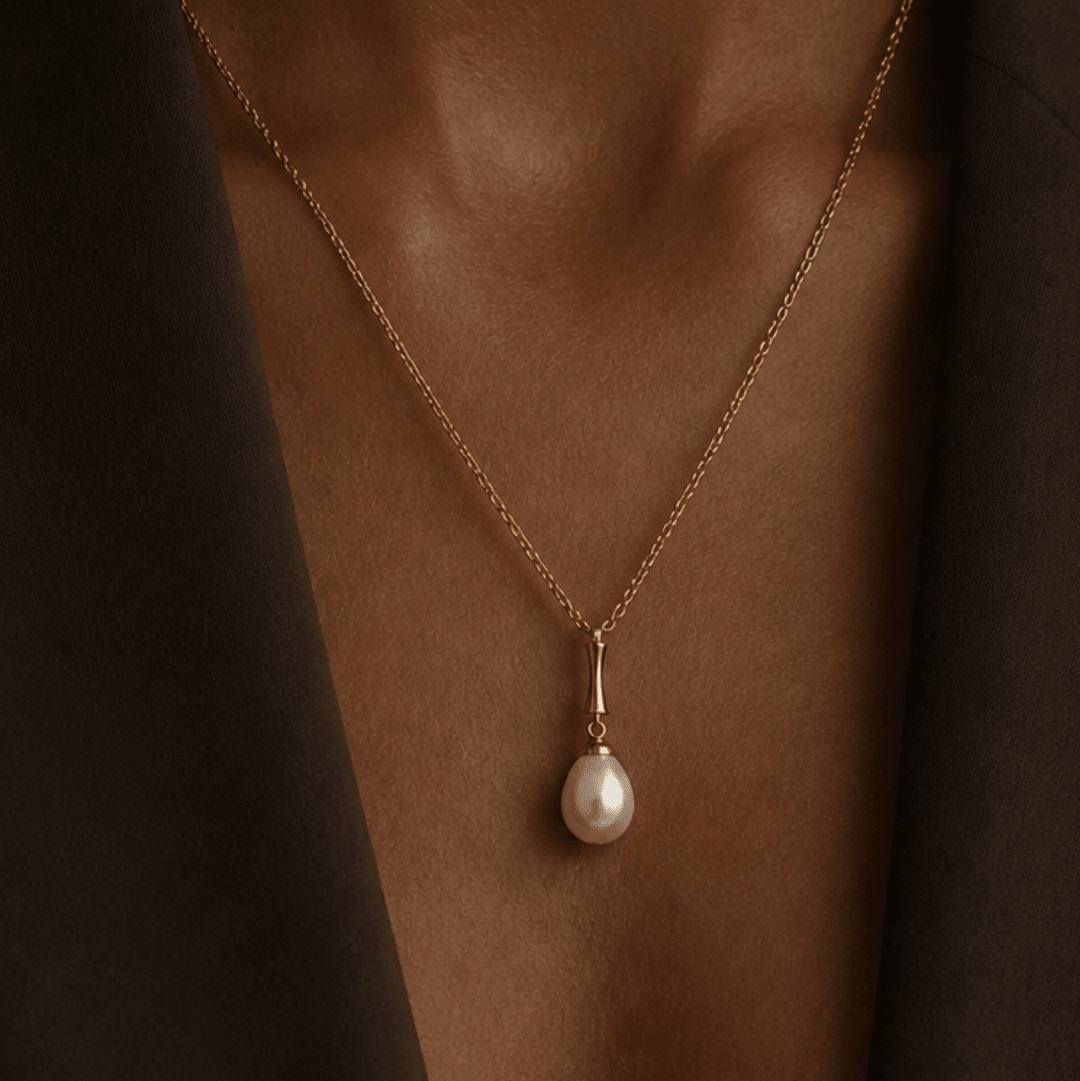 Pearl Drop Necklace - Karen's Fine Jewellery