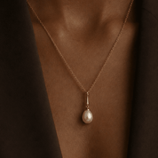 Pearl Drop Necklace - Karen's Fine Jewellery