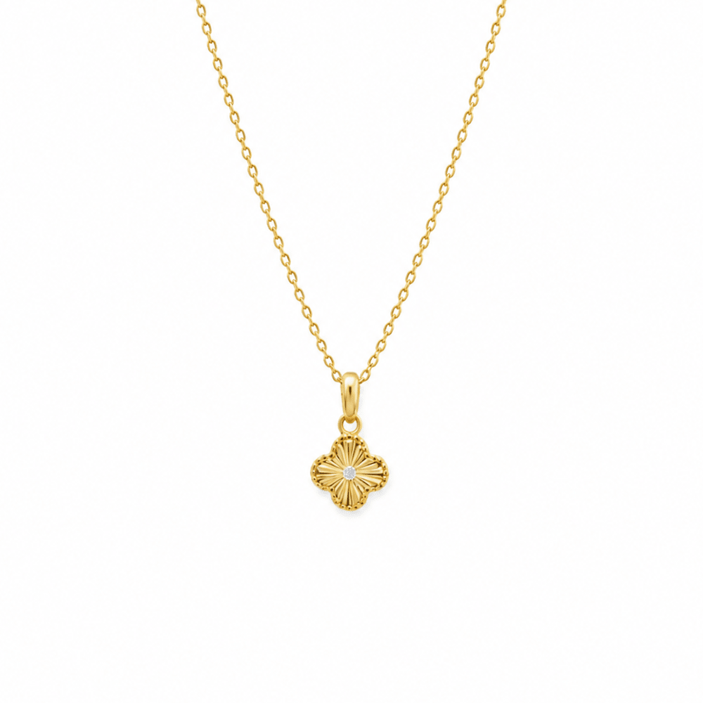 Petit Clover Necklace - Karen's Fine Jewellery