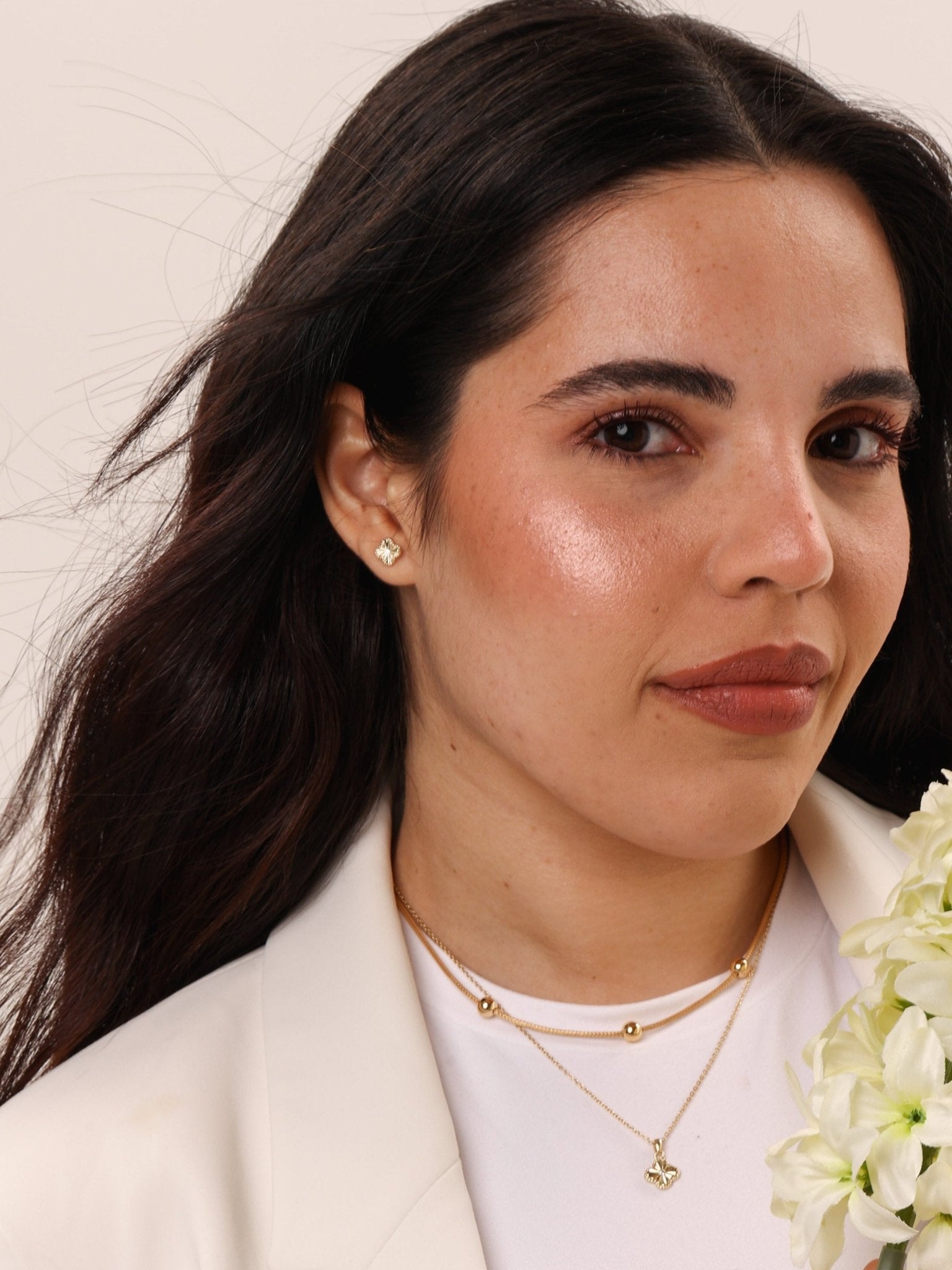 Petit Clover Studs - Karen's Fine Jewellery