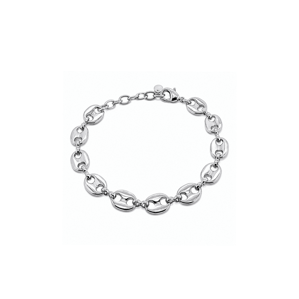 Puffy Anchor Bracelet - Karen's Fine Jewellery