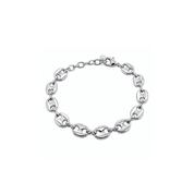 Puffy Anchor Bracelet - Karen's Fine Jewellery