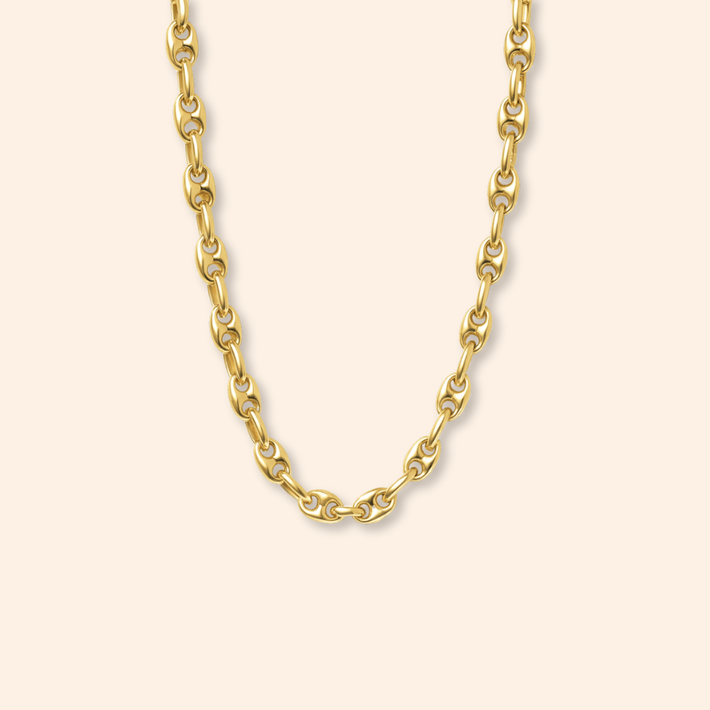 Puffy Anchor Necklace - Karen&#39;s Fine Jewellery