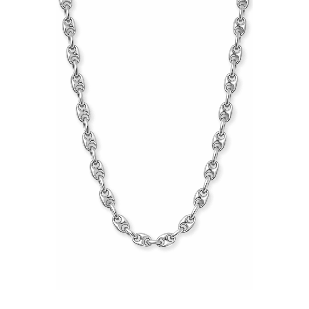 Puffy Anchor Necklace - Karen's Fine Jewellery