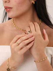 Puffy Link Bracelet - Karen's Fine Jewellery