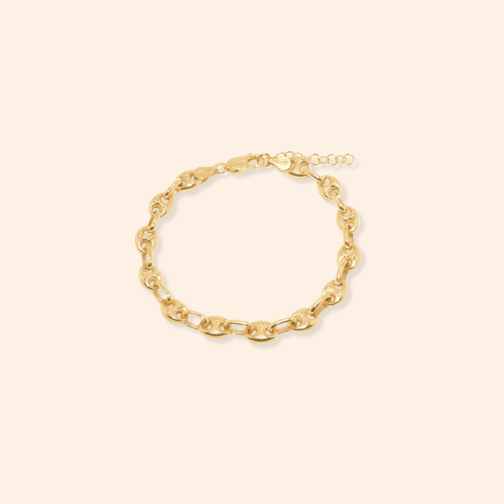 Puffy Link Bracelet - Karen's Fine Jewellery