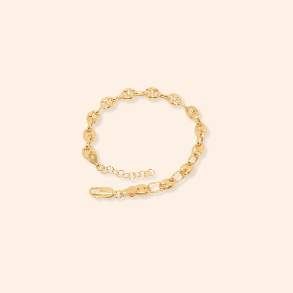 Puffy Link Bracelet - Karen's Fine Jewellery