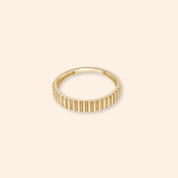 Ribbed Ring - Karen's Fine Jewellery