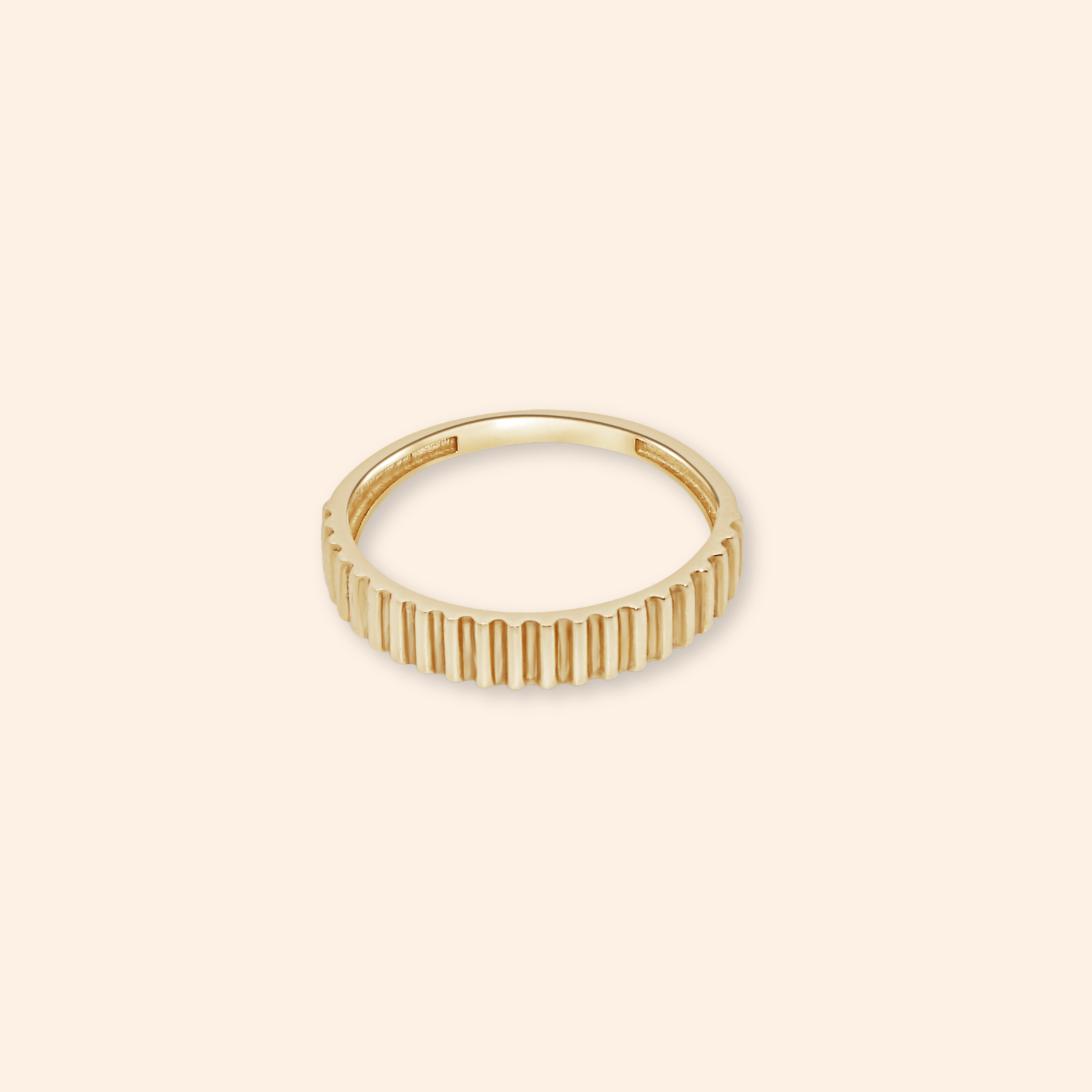 Ribbed Ring - Karen's Fine Jewellery